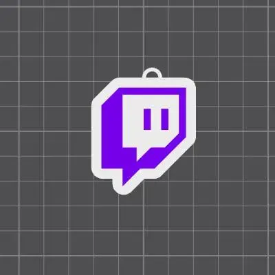 Twitch keychain