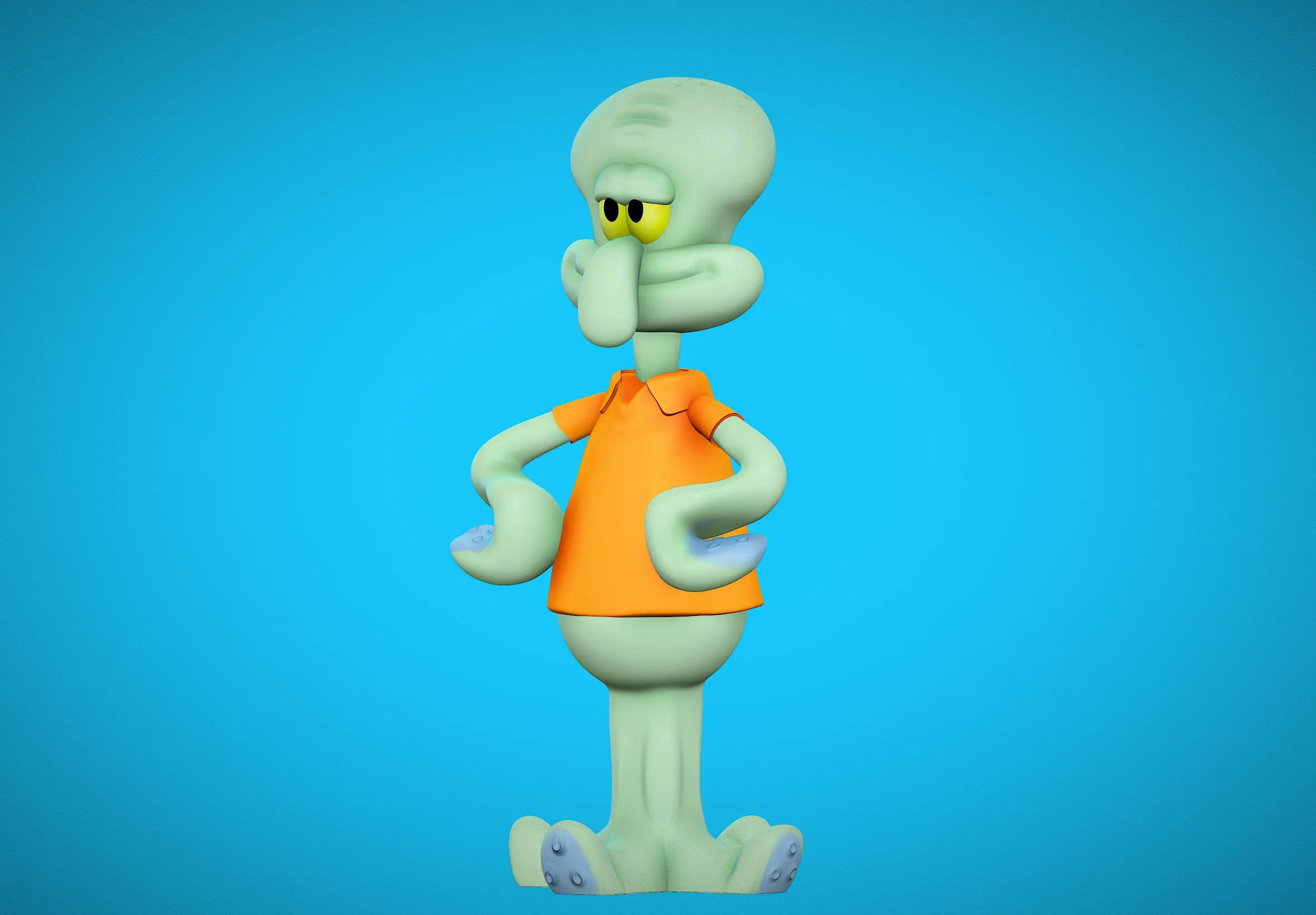 SQUIDWARD - Bob l'éponge, Pantalon carré
