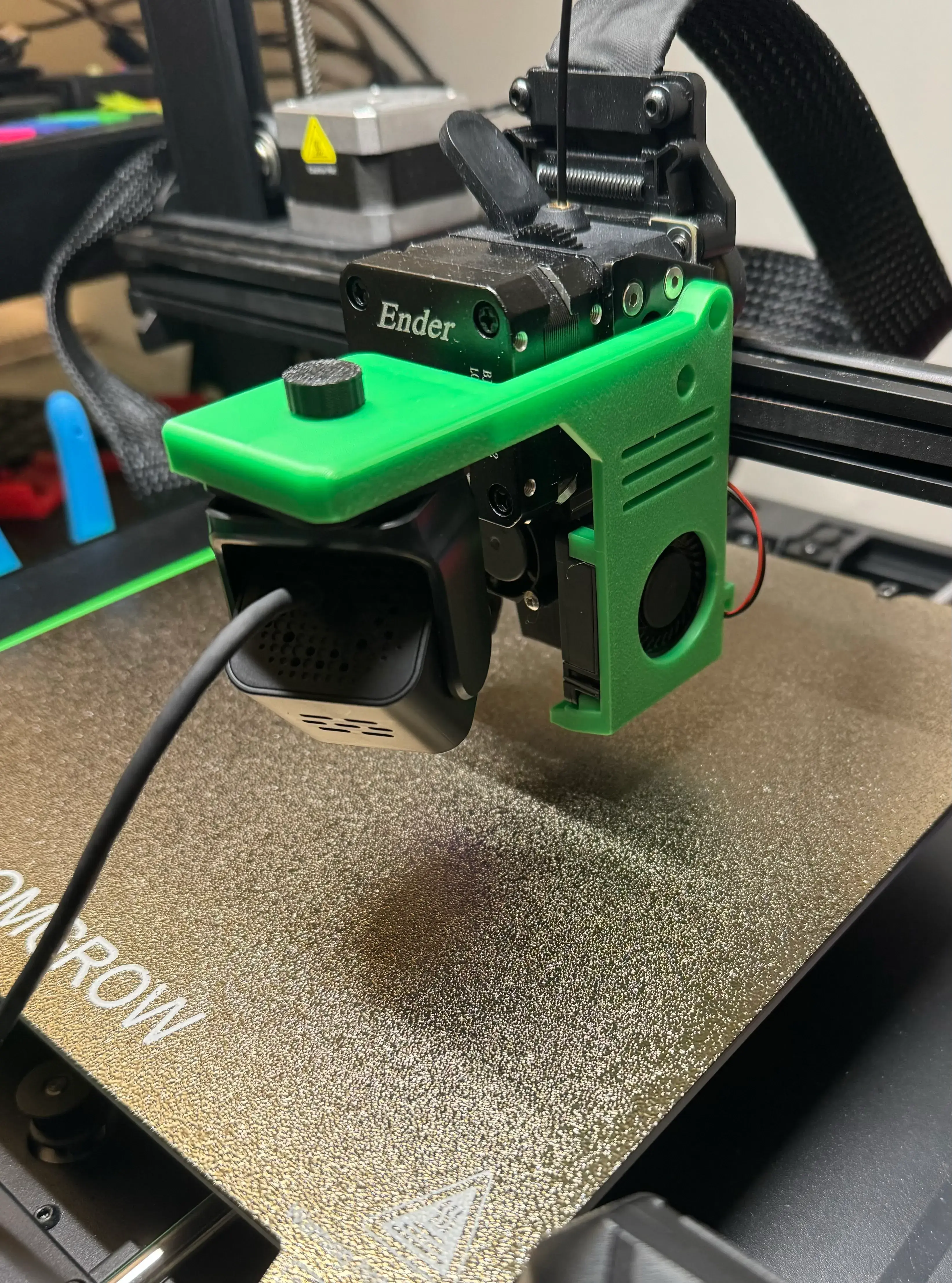 Ender-3 V3 SE Nozzle Nebula Camera Mount