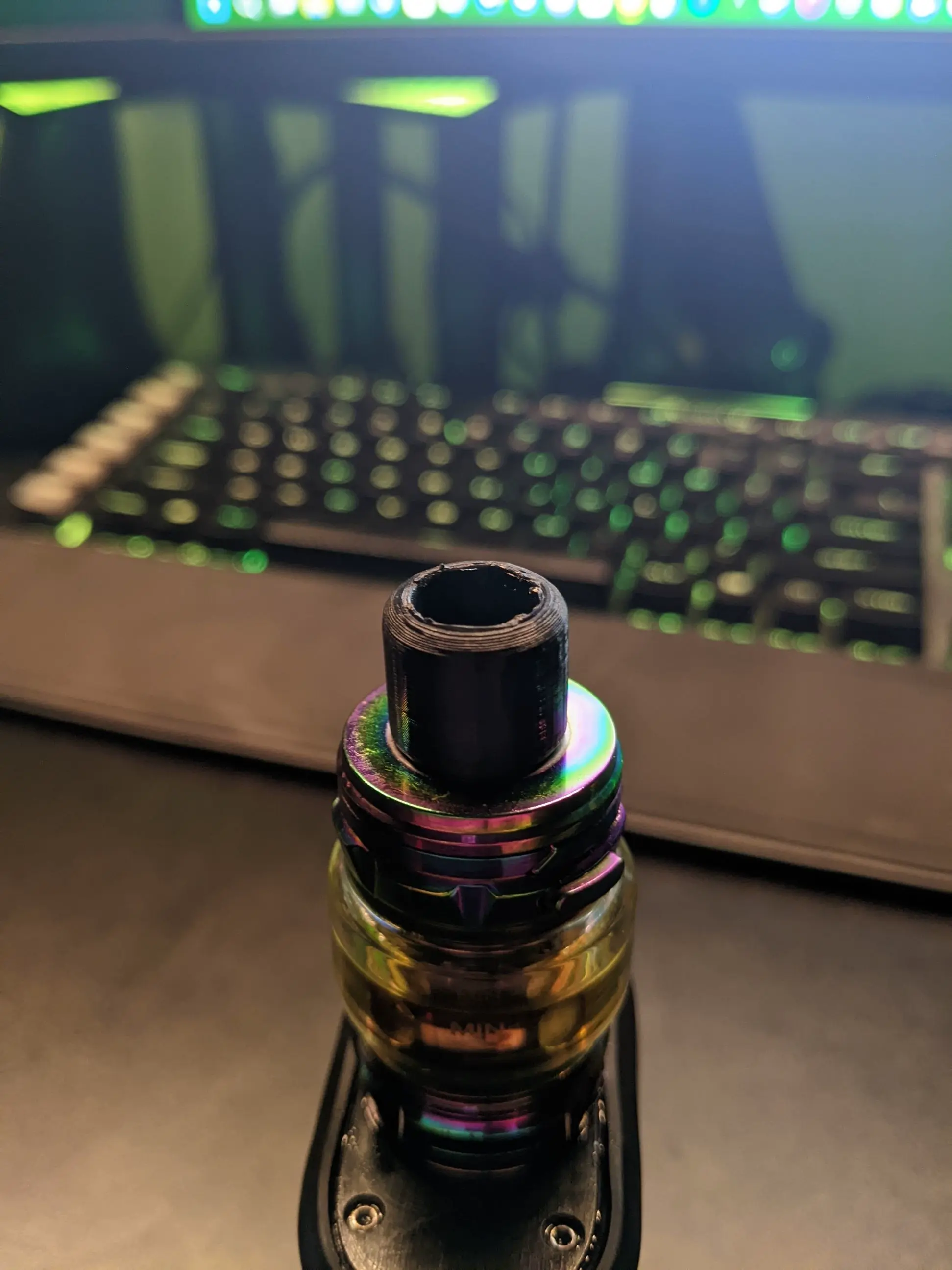 Vape Chuff for Falcon tank (or any 5mm diameter *neck* tank)