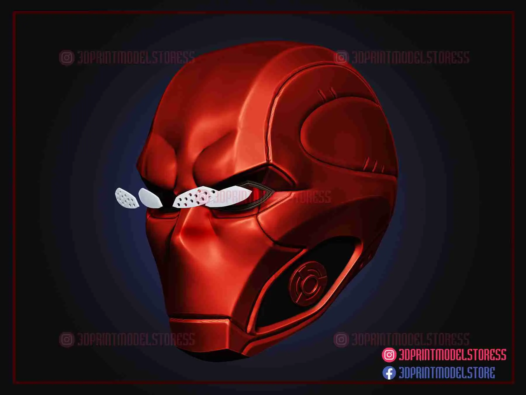 Red Hood Helmet - Titans Season 3 Cosplay