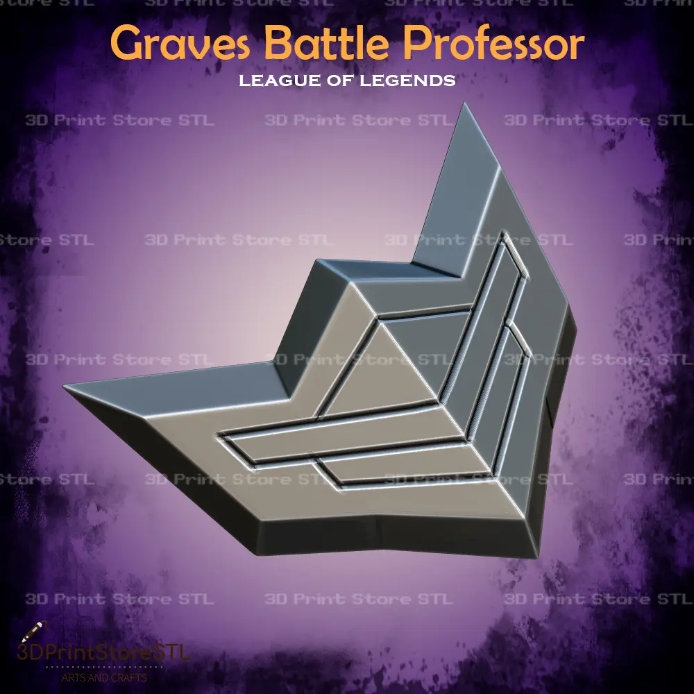 Cosplay del Profesor de Batalla Graves League of Legends - Archivo STL