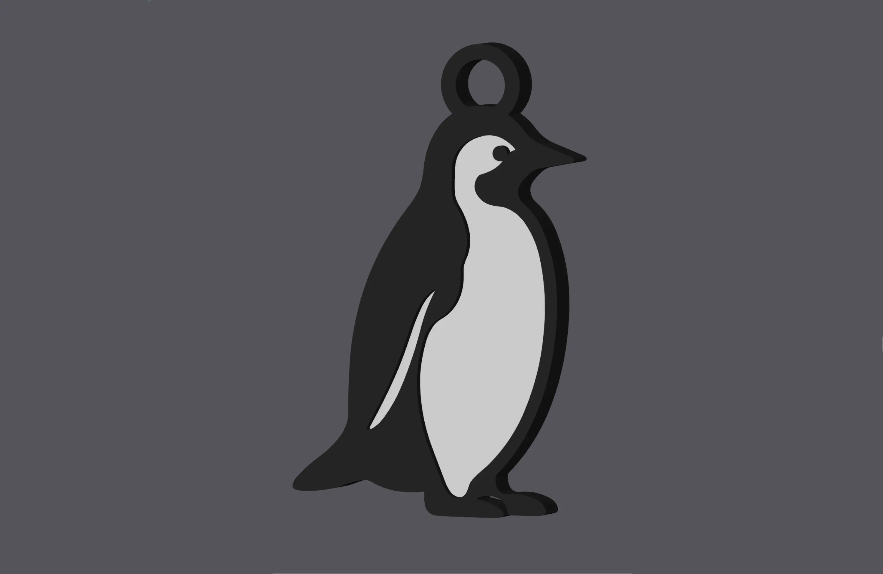 Pinguin - Earring & Pendant v2