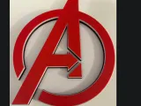 Avengers Logo Wall Art-0