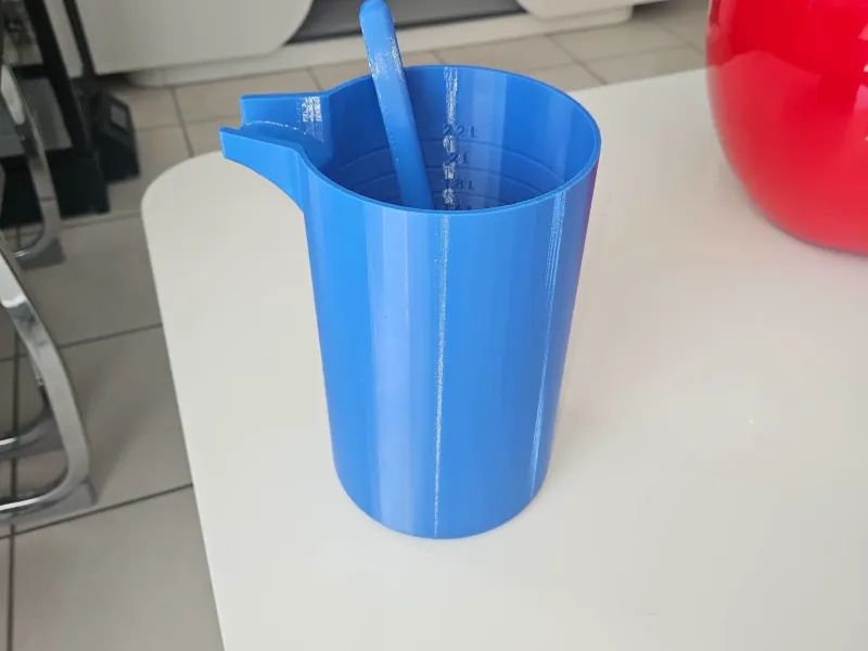 Contenitore di misurazione da 2,2 L e spatola