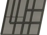 Tool box drawer grid-0