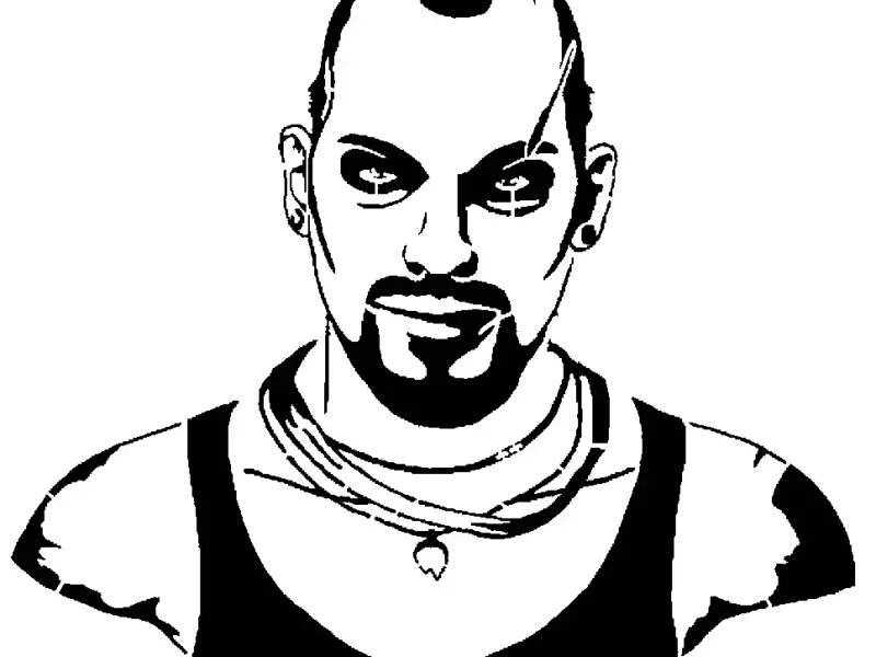 Vaas Montenegro şablon