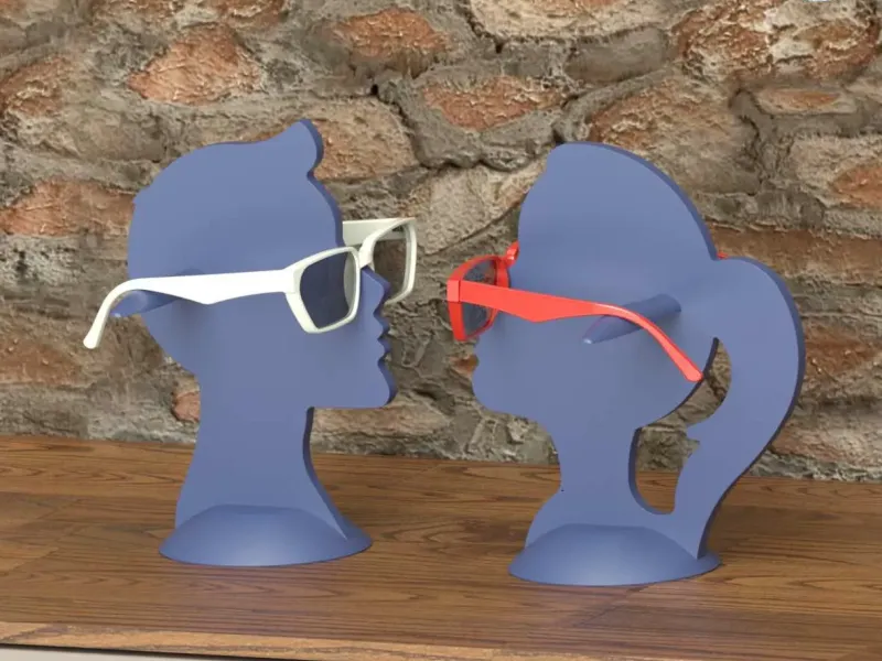 soporte para gafas