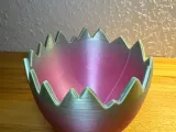 Stylish Low-Poly Easter Egg Bowl-2