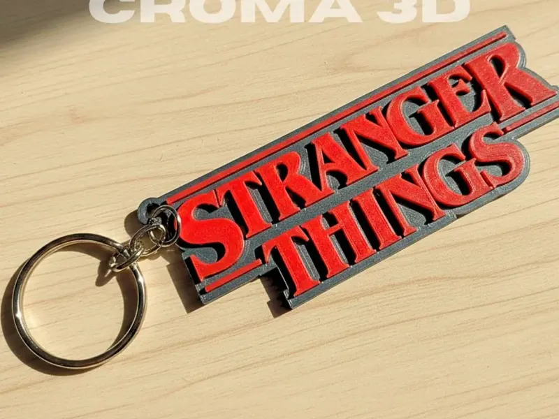 Stranger Things keychain