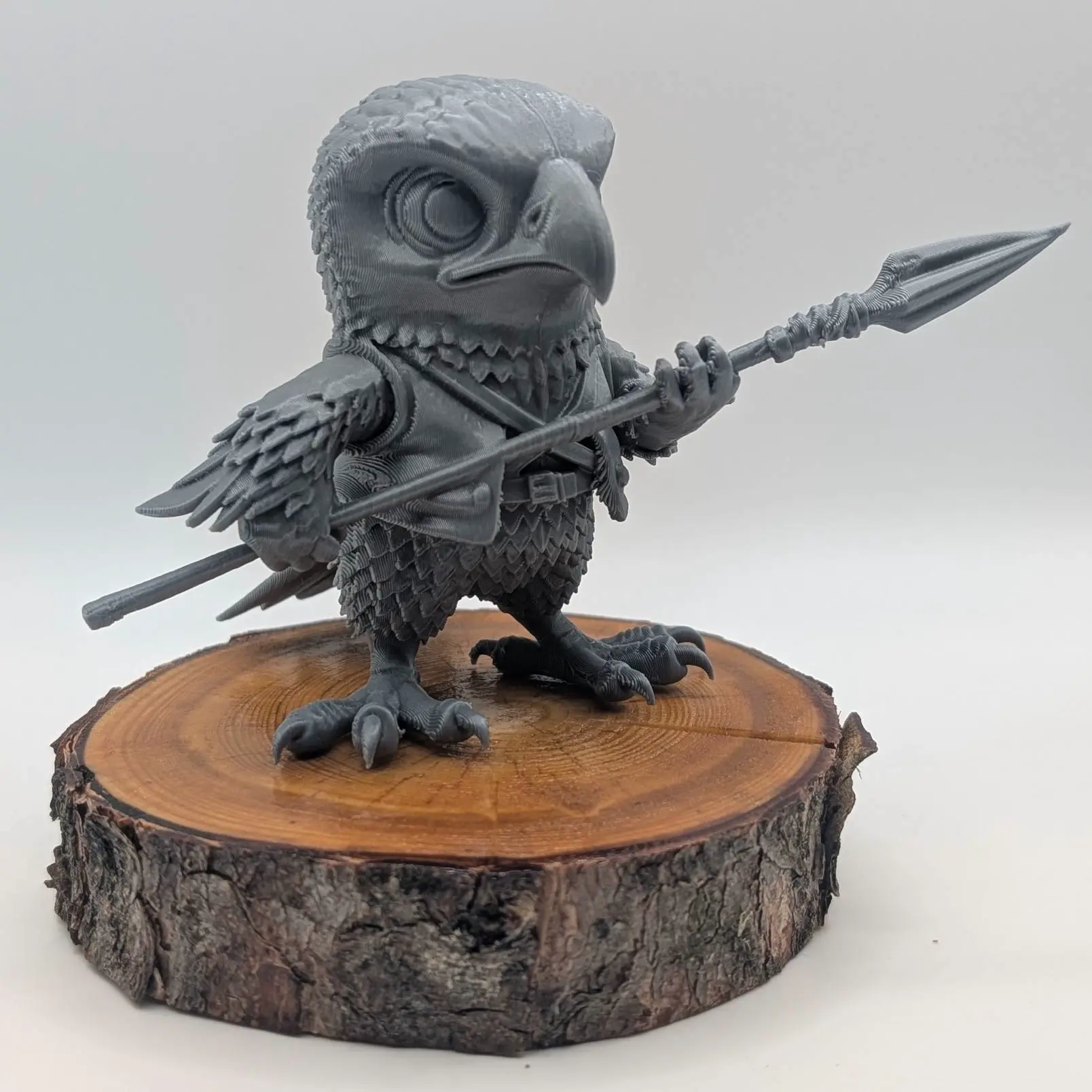 3D Printer Files | 3MF File | Chibi Aarakocra - The Avian Ace