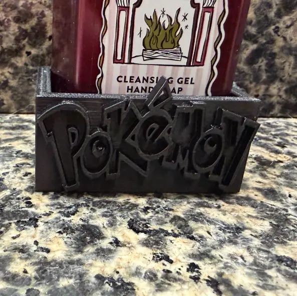 Bath and body works small soap pump with Pokémon logo