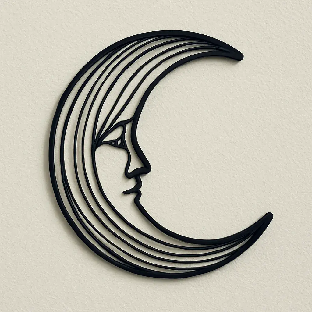 Living Moon - Wall Decor Art