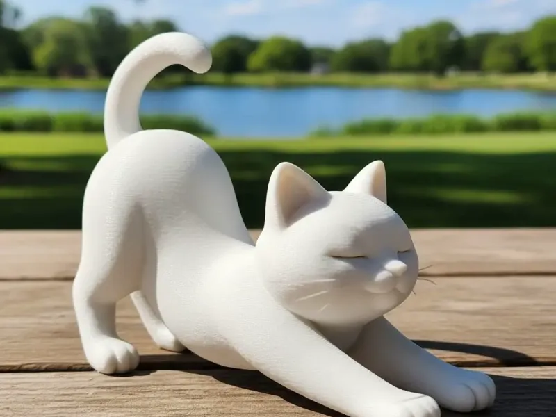Cat Streching