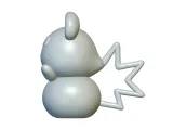 Pokemon Azurill #298 - Ready for 3D Printing!-1