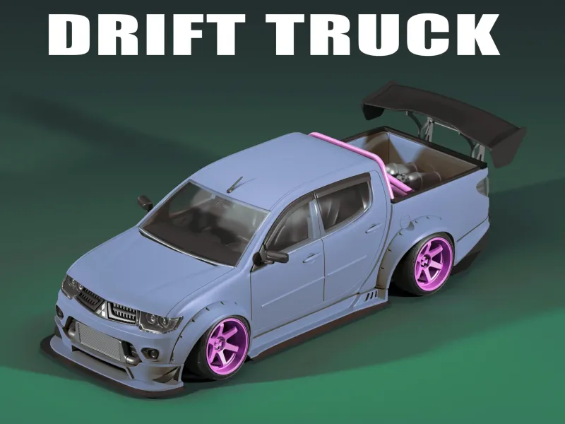 L200 DRIFT TRUCK KIT COMPLET