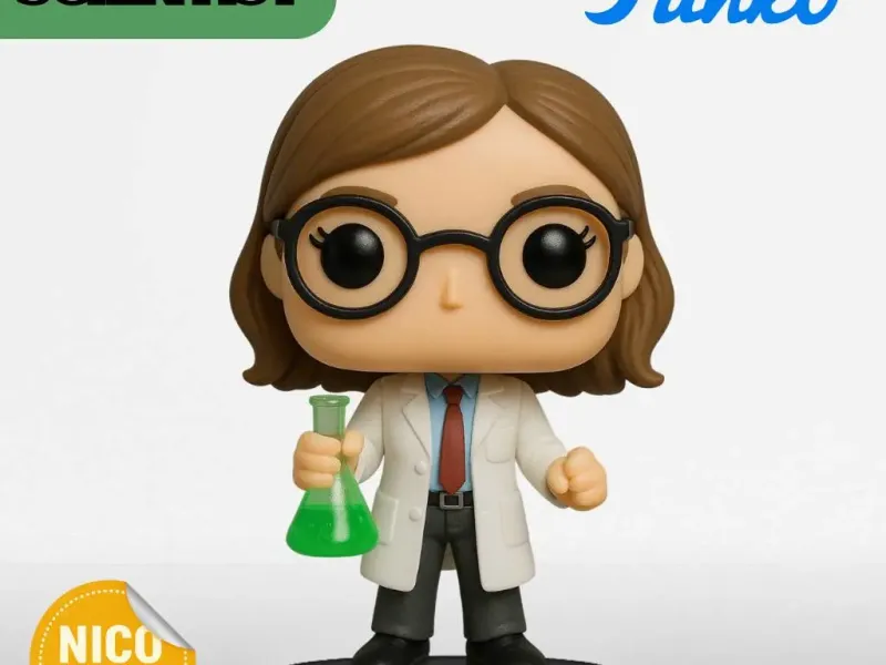 Scientist Funko Pop - Female