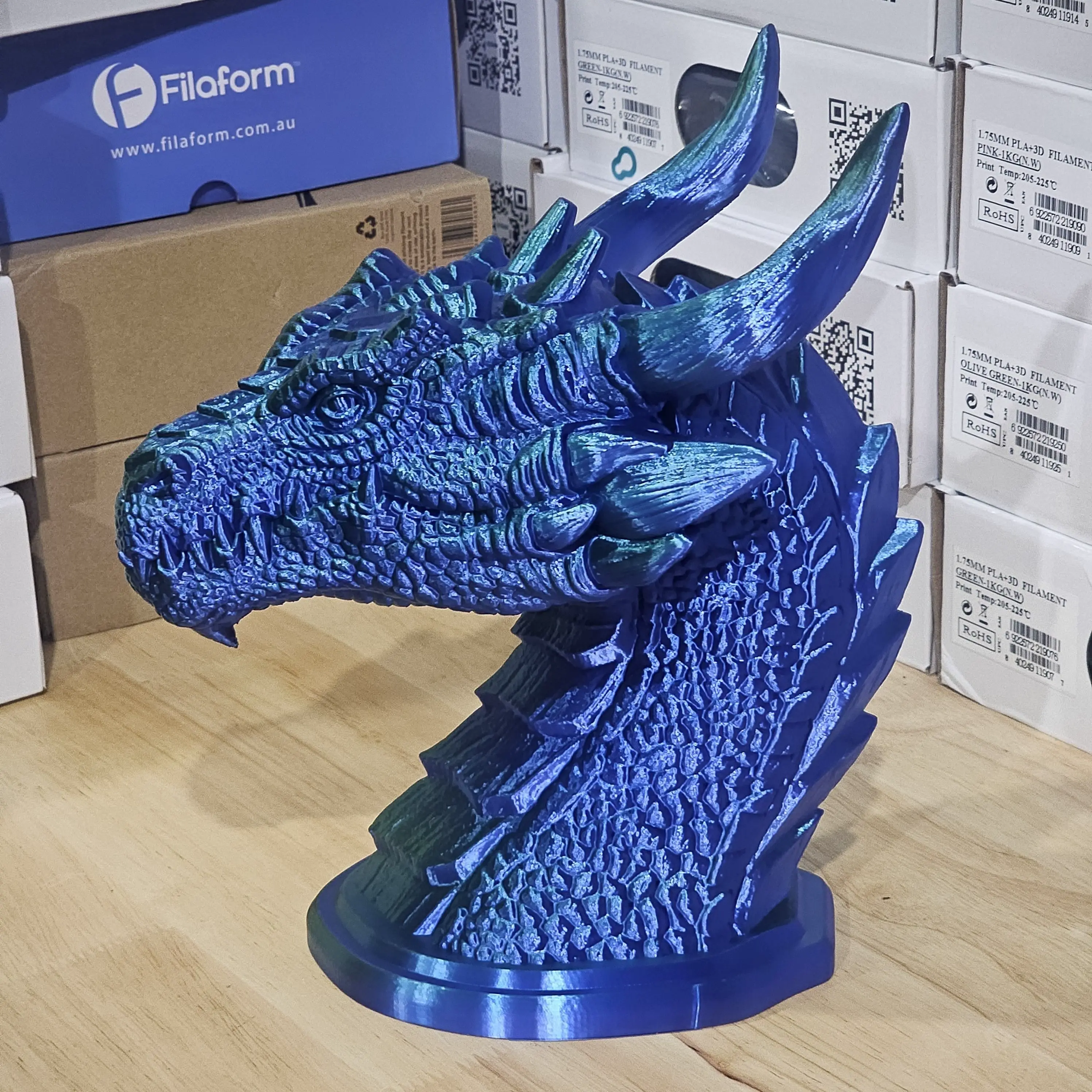 Dragon Head Phone Stand / Headset Holder