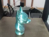 犬の胸像-4