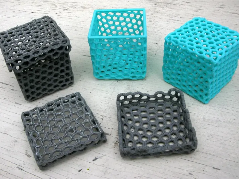 Box made from Hexagons