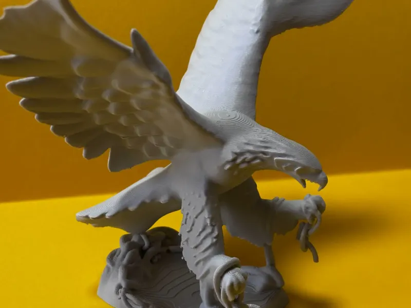 Eagle sculpture