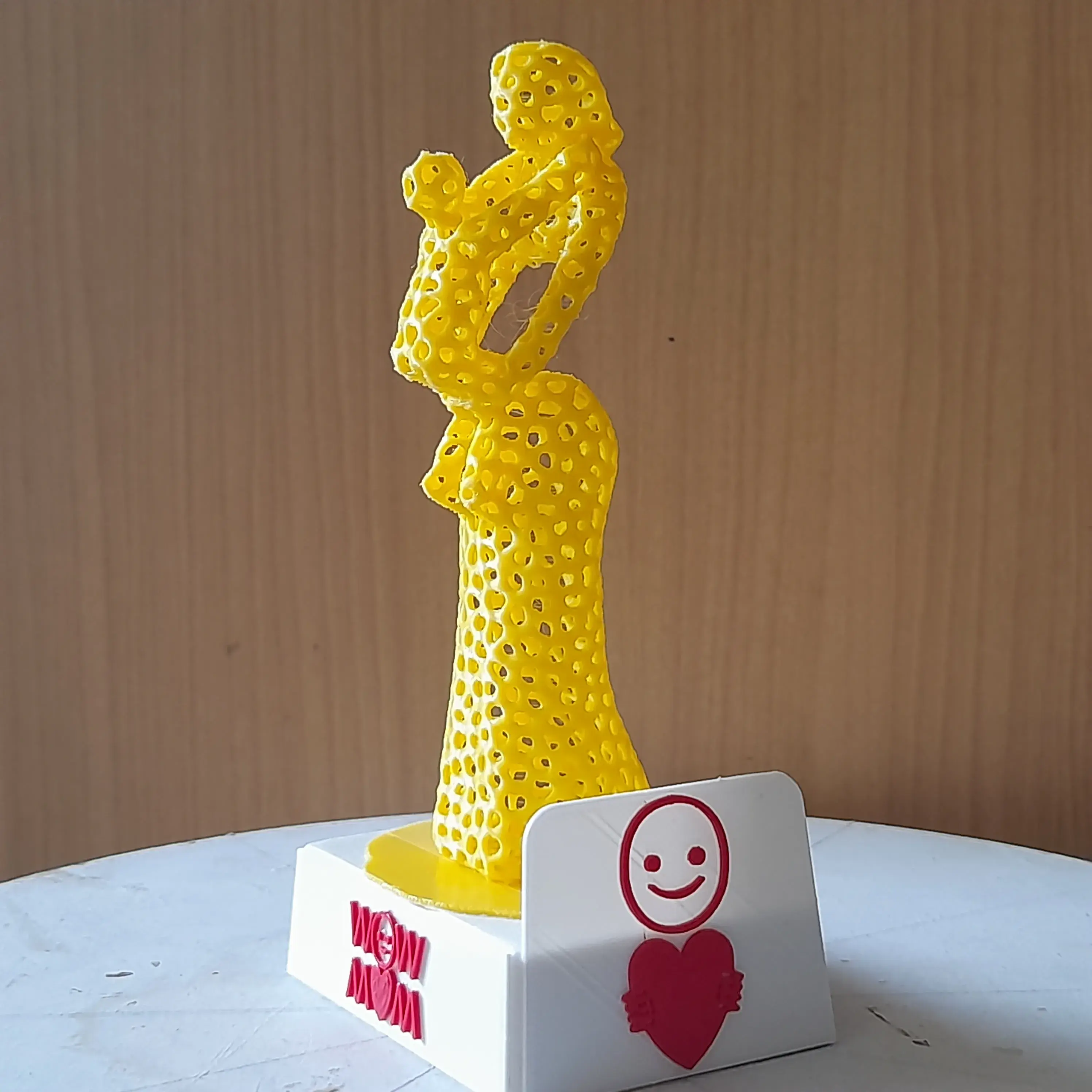 Regalo stampato in 3D per la buona festa della mamma