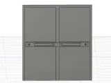 1/18 PORTE D'ACCES DOUBLE C / DOUBLE ACCESS DOOR C-2