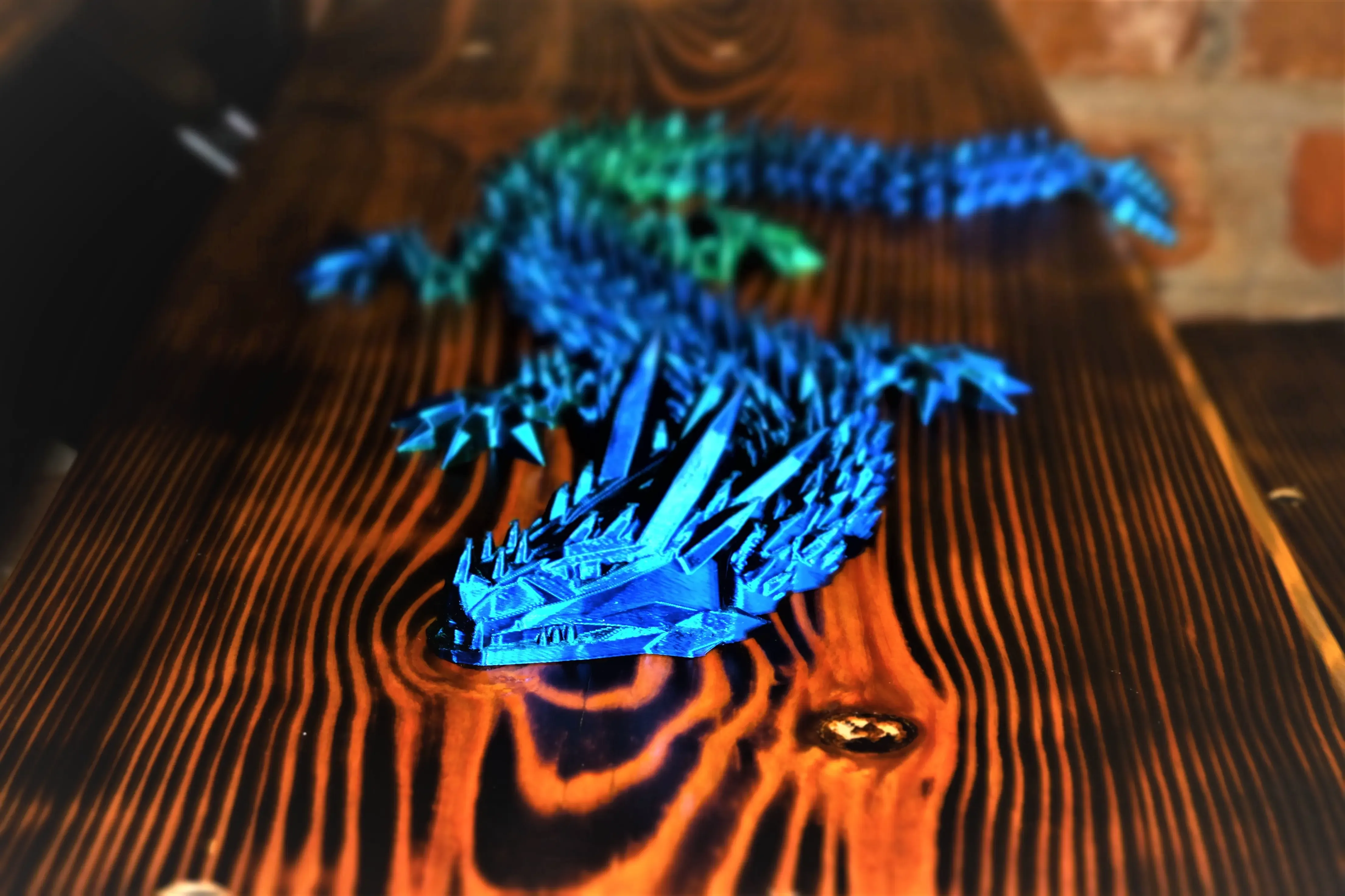 Ice Dragon - Print-in-Place