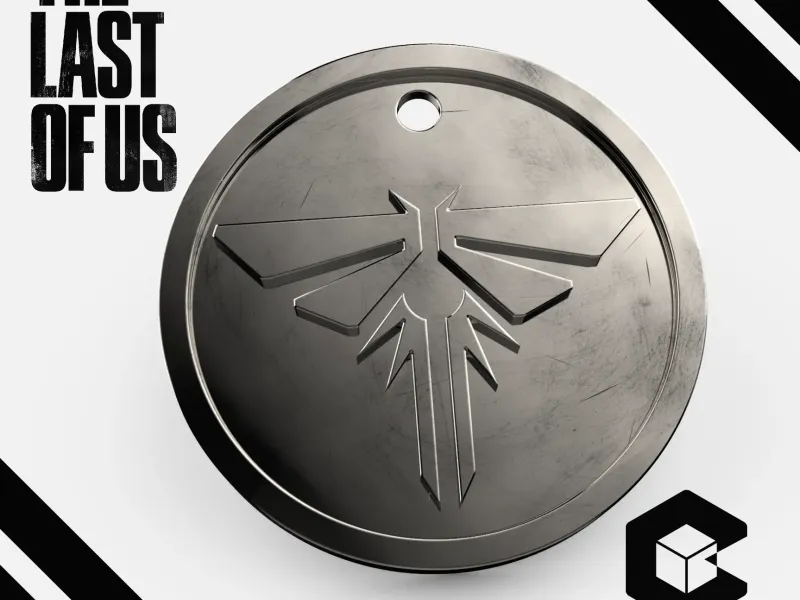 Fireflay TLOU pendant or keychain