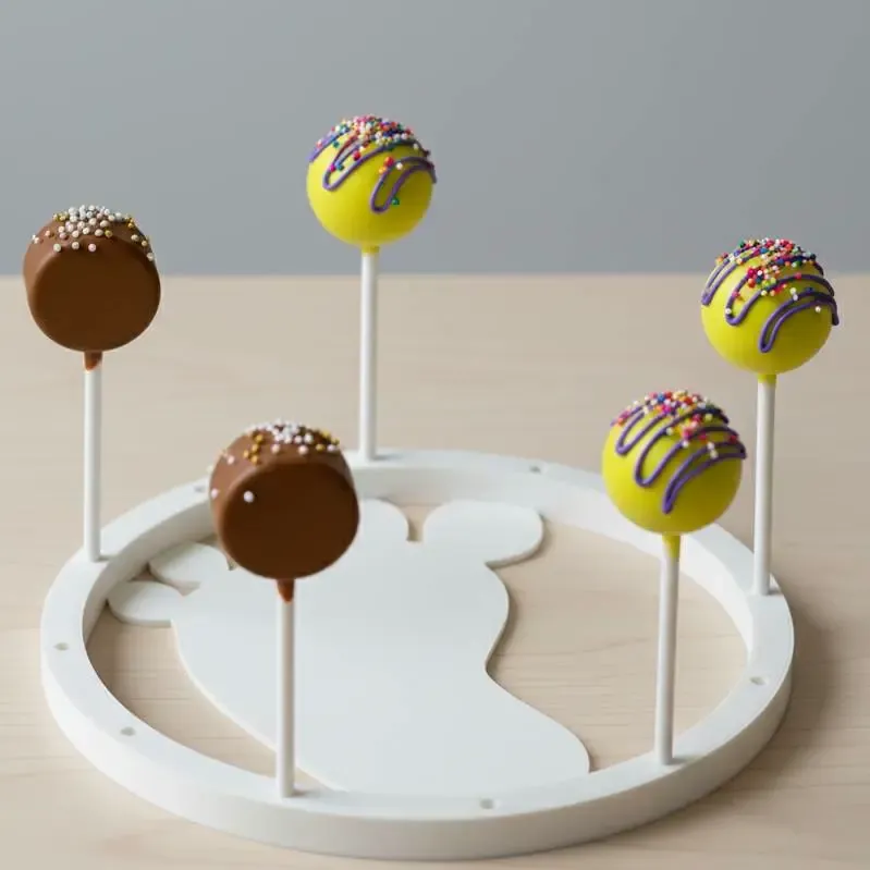 Soporte Expositor de Cake Pops con Forma de Pie de Bebé