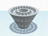 Horizontal stand for filament roll-0