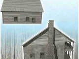 Elkhorn tavern (battle of Pea Ridge) - miniatures ACW scener-4