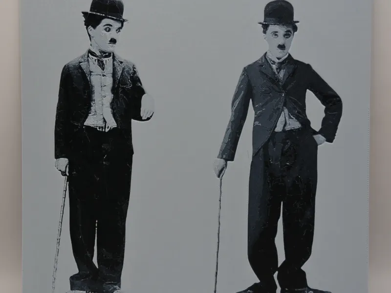 Charlie Chaplin - hueforge