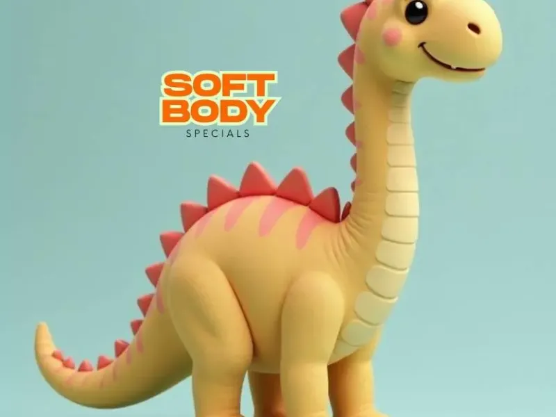 Cute Dinosaur #2 : soft body collection