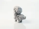 Cute Sheep Figurine Chibi Animal 3D Printable-1