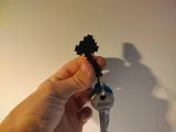Minecraft axe keychain-1