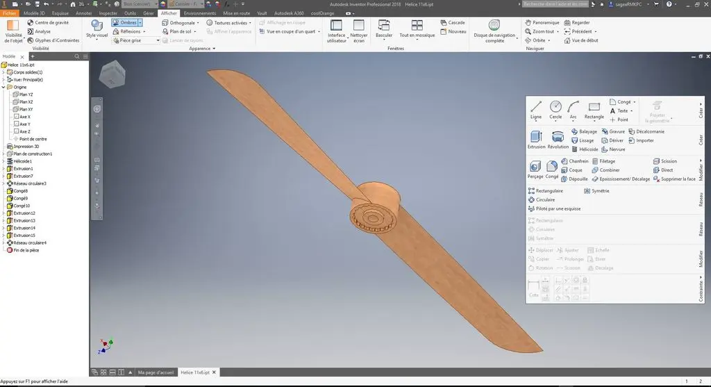 Propeller 11 x 6