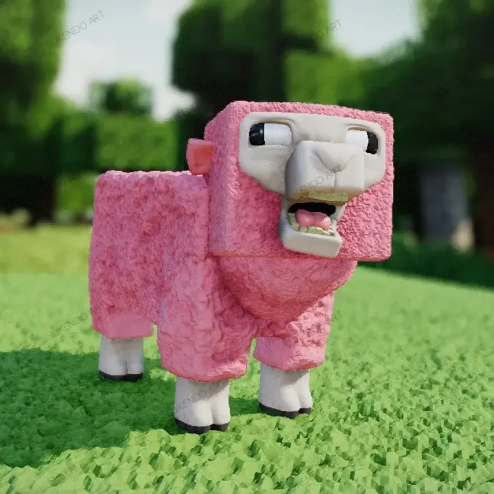 OVEJA PELICULA MINECRAFT / 3MF COLOR 