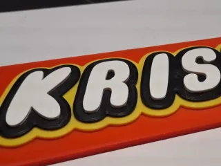 Kristóf Lego nameplate