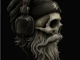Skull Bearded DJ-0