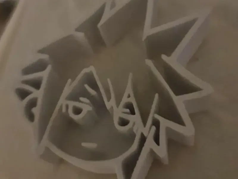 FF7 Cloud Strife Chibi Cookie Cutter