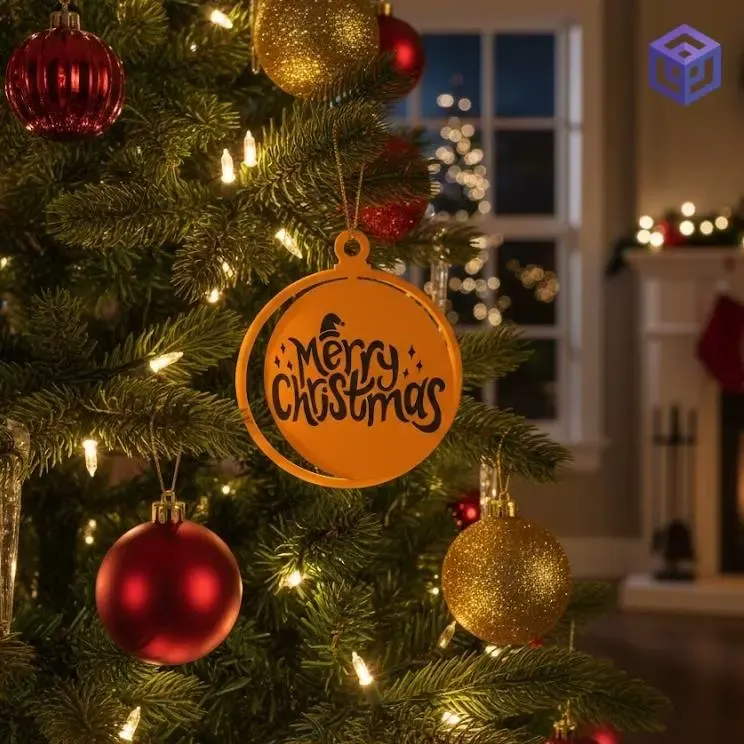 spinning Christmas decoration v3
