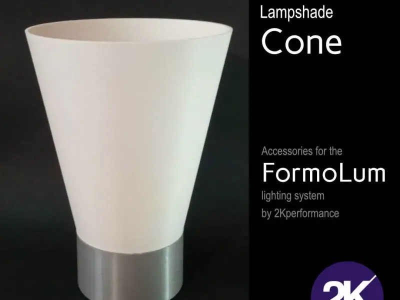 Lampenkap CONE voor het FormoLum-systeem
