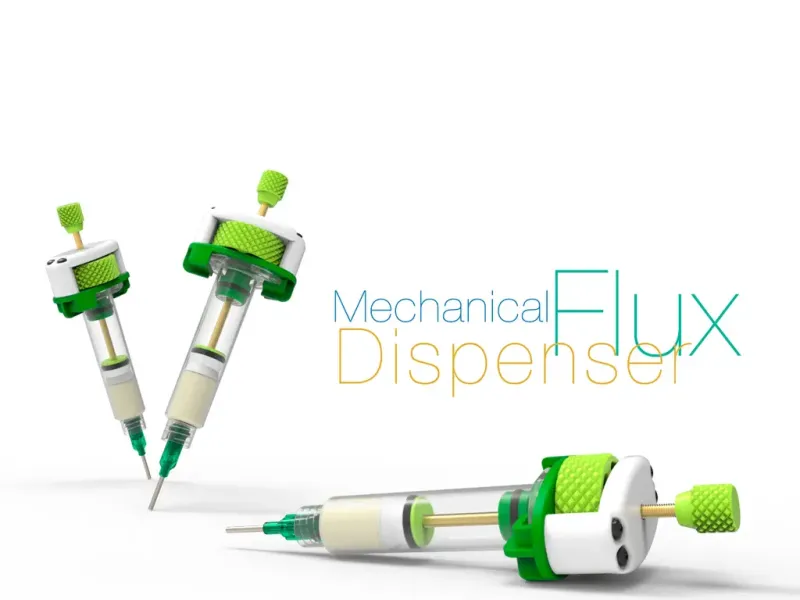 Mechanical Flux Dispenser