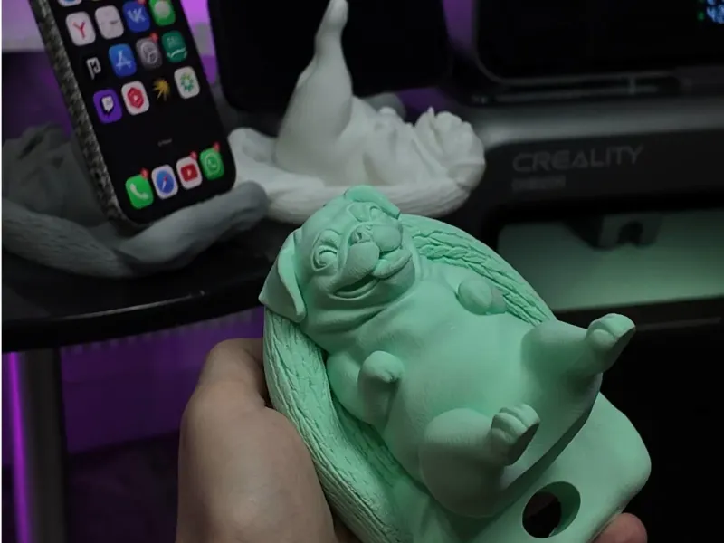 Suporte para celular de pug