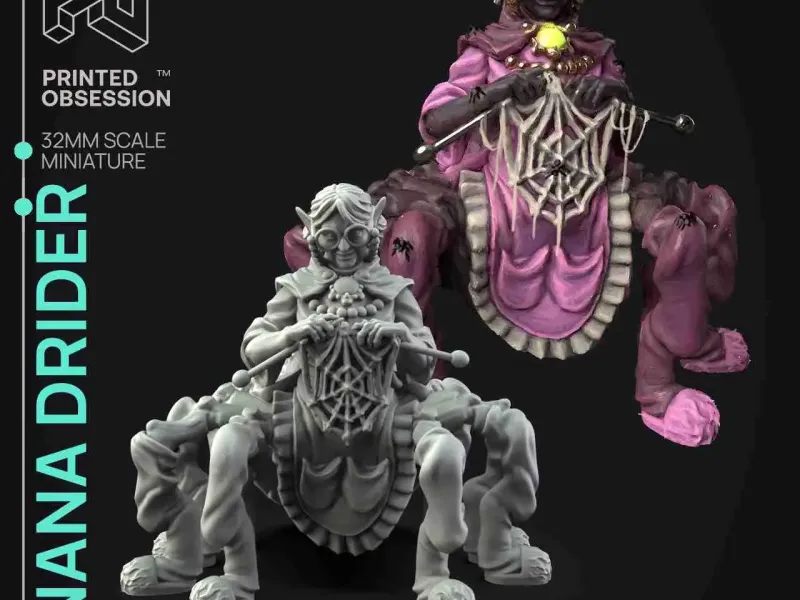 Nana Drider- Mart 2023 - Dungeon Cleaning Inc-Önceden Desteklenmiş 