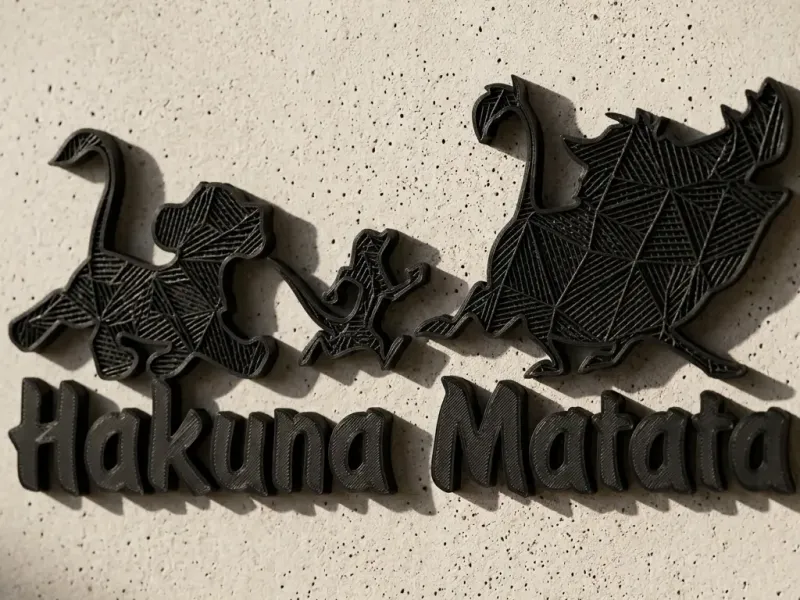 decoración Hakuna matata 