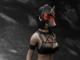 Full Face Fox Mask-6