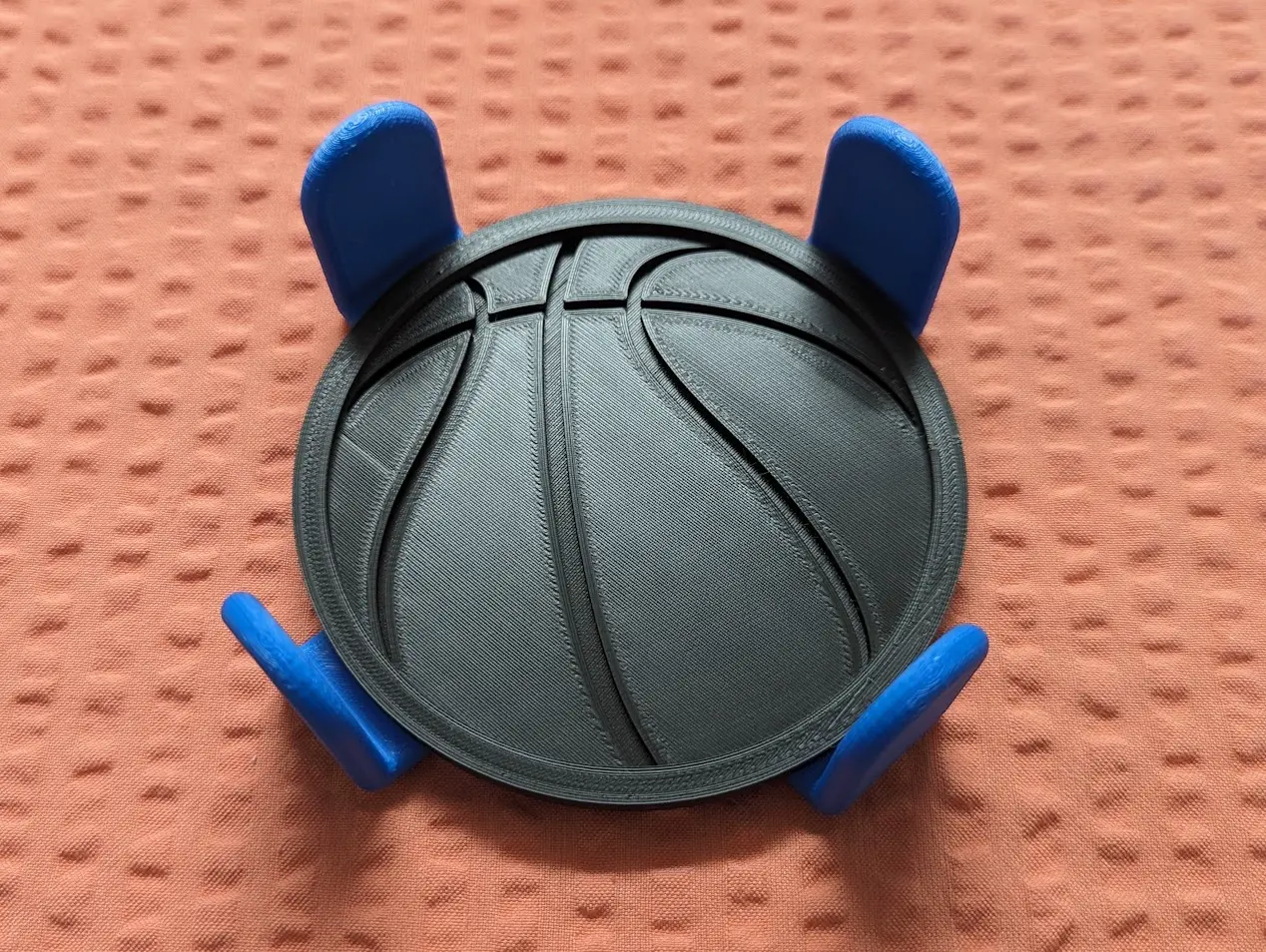 Basketball Coaster w/holder (holds 6)