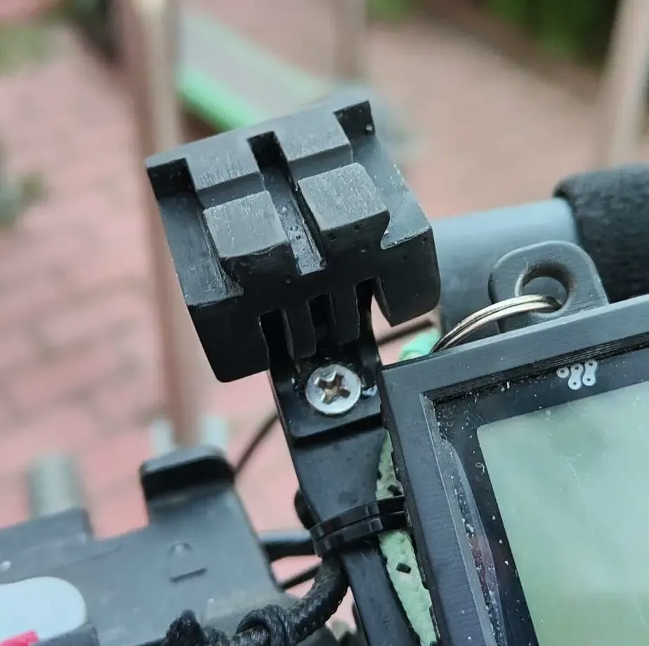 A solid mount for quick mounting of the GoPro Cam